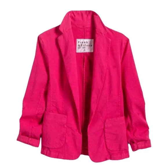 Frank & Eileen Jackets & Blazers - Frank & Eileen Vibrant Pink Blazer